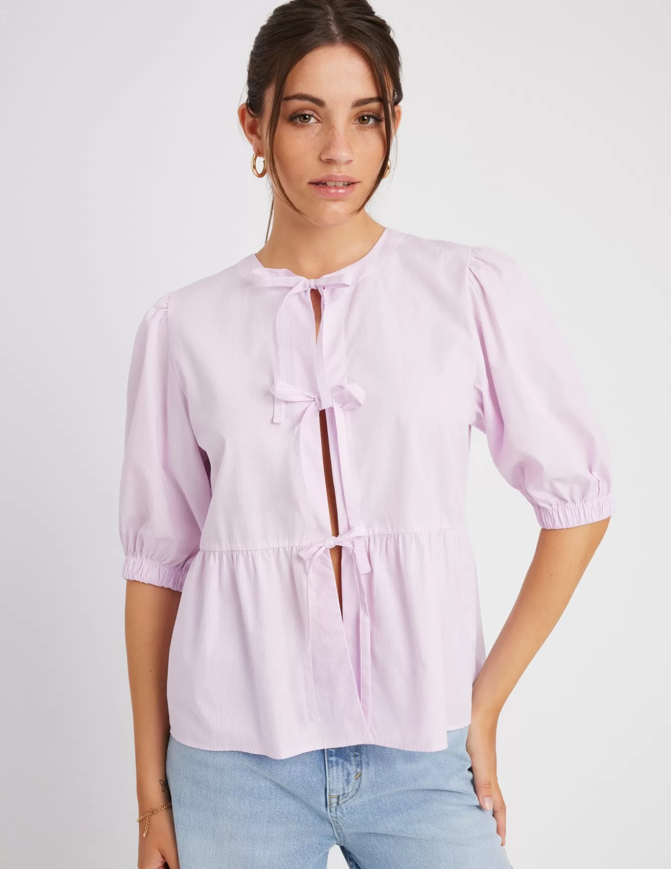 Blouse à Nouer^BZB Best Sale