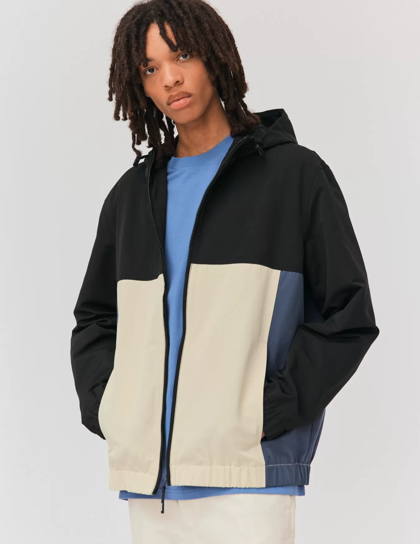 Blouson à Capuche Colorblock^BZB Clearance