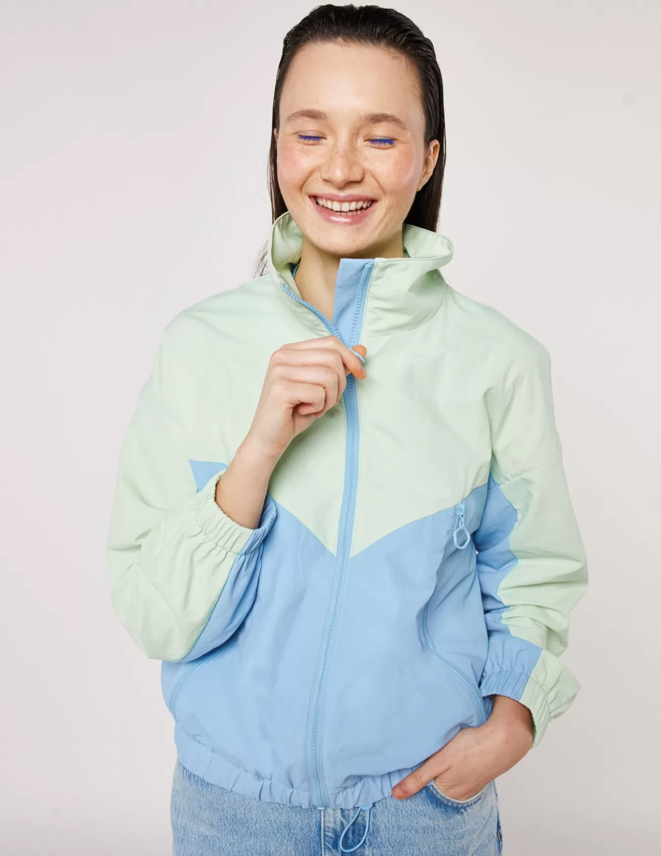 Blouson Color Block^BZB Discount