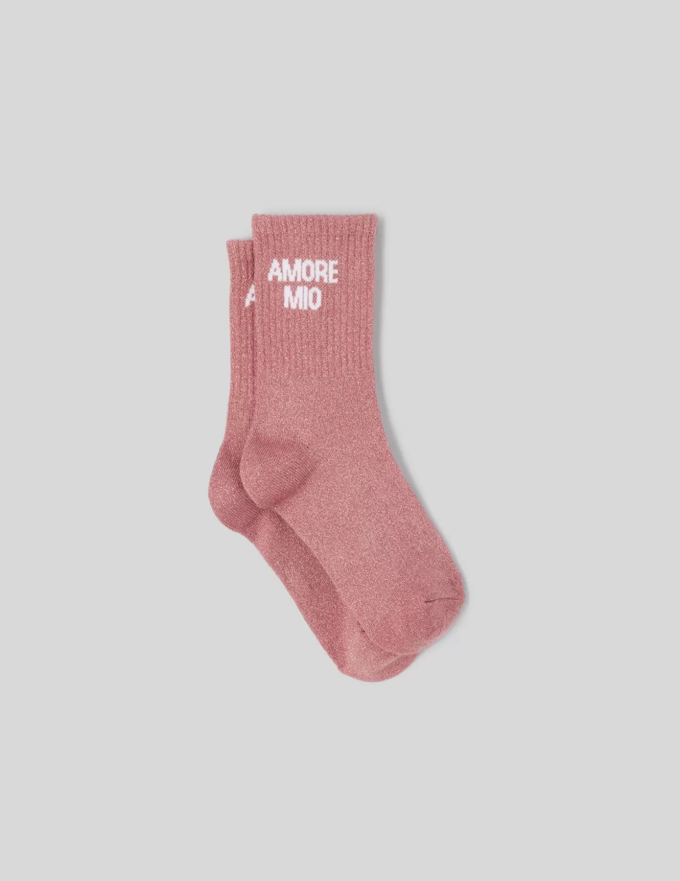 Chaussettes Unitaires Lurex Wording^BZB Hot