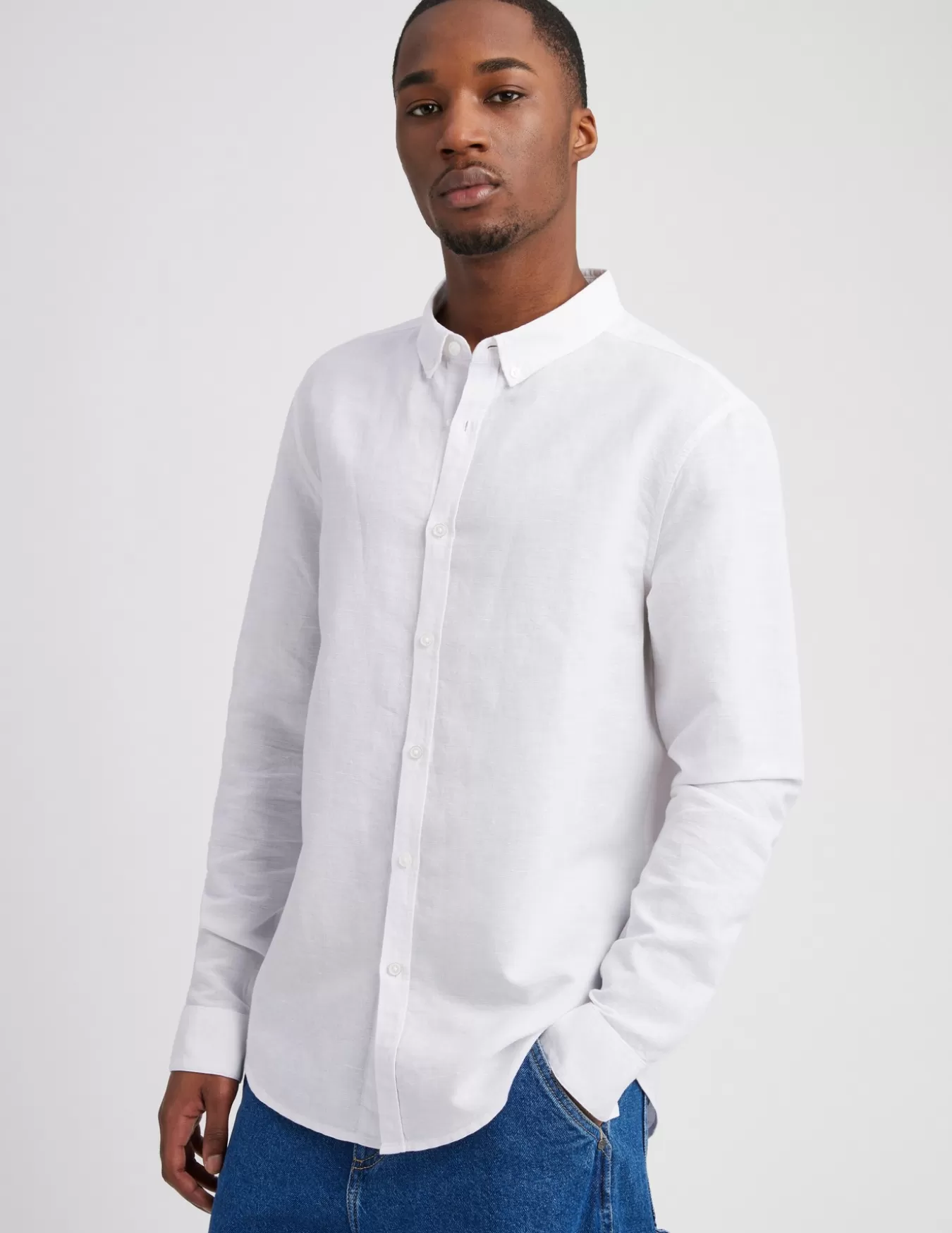 Chemise Coton Lin Unie^BZB Cheap