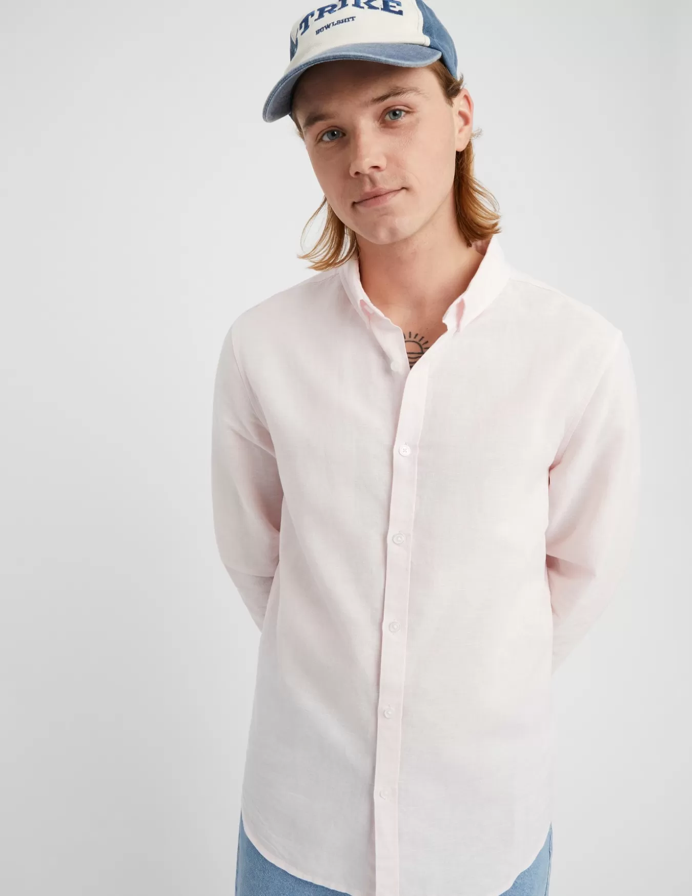 Chemise Coton Lin Unie^BZB Discount