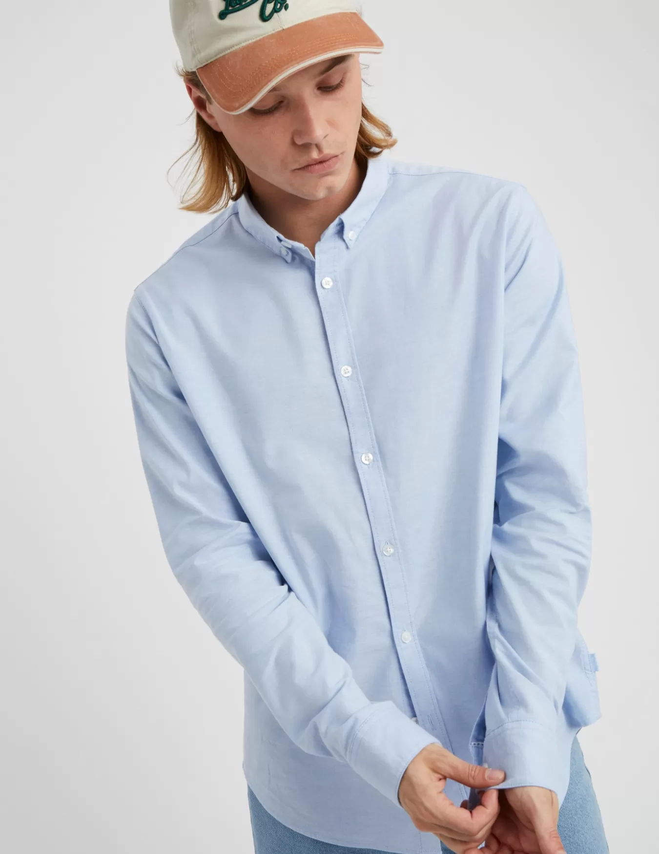 Chemise Unie Ajustée^BZB Flash Sale