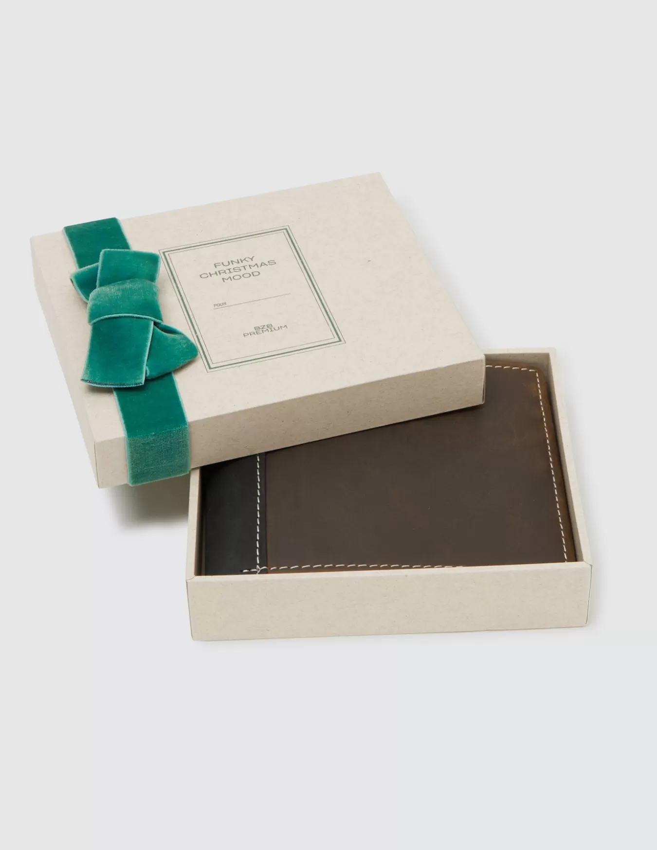 Coffret Cadeau Portefeuille Cuir^BZB Discount