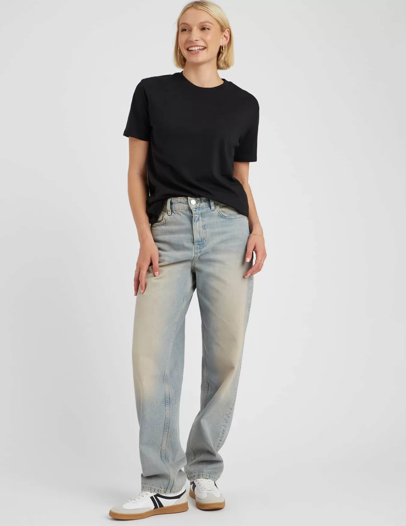 Jean Boyfriend Taille Standard^BZB Cheap