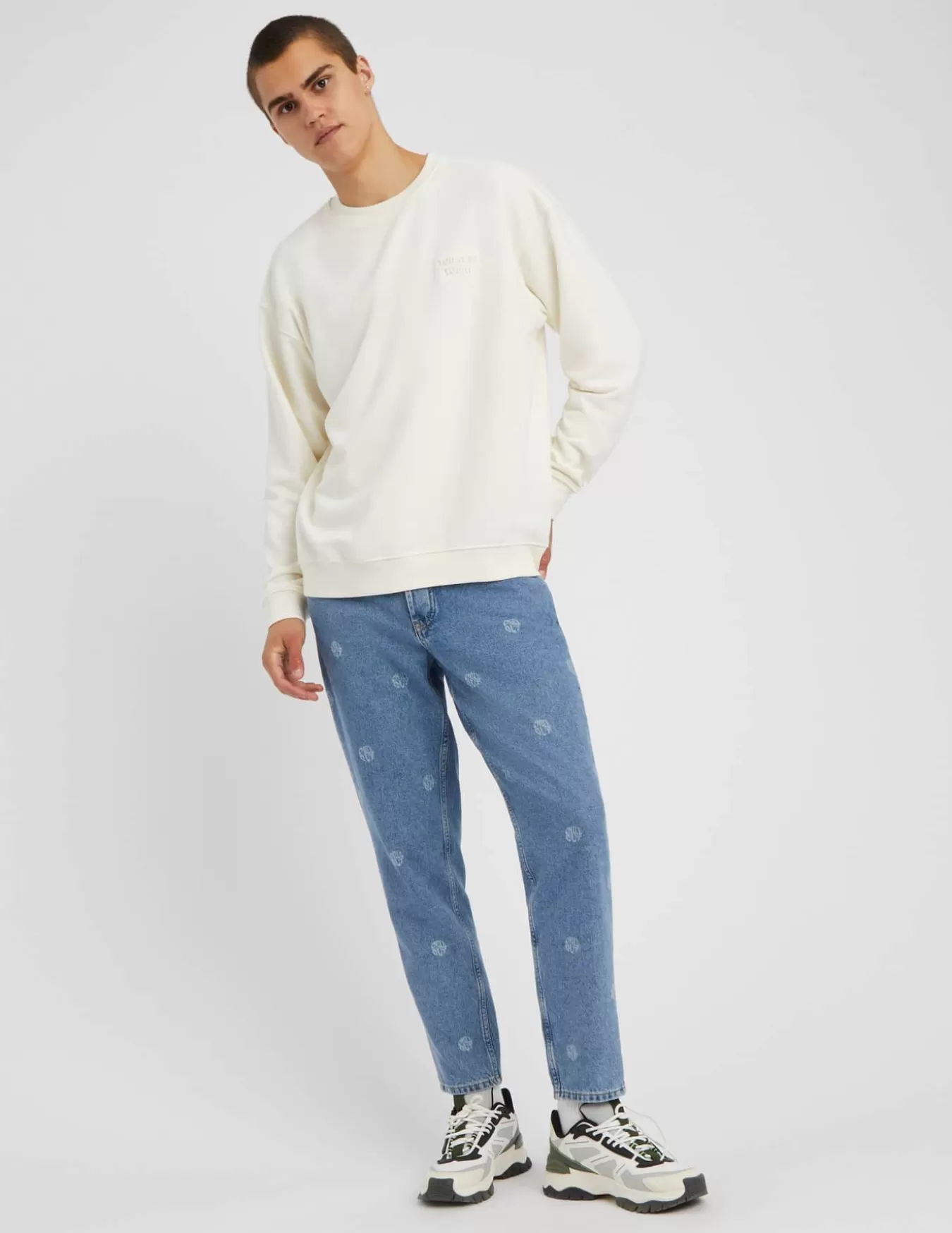 Jean Relaxed Imprimé^BZB Best Sale