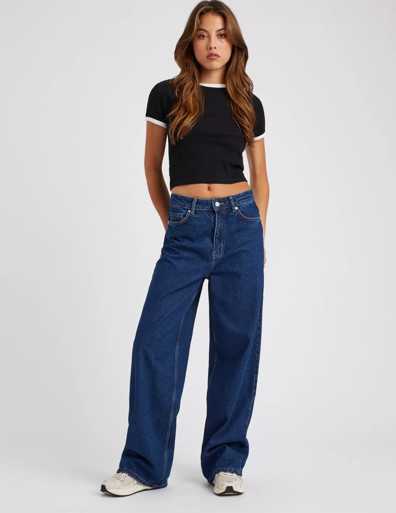 Jean Wide Leg^BZB Best Sale