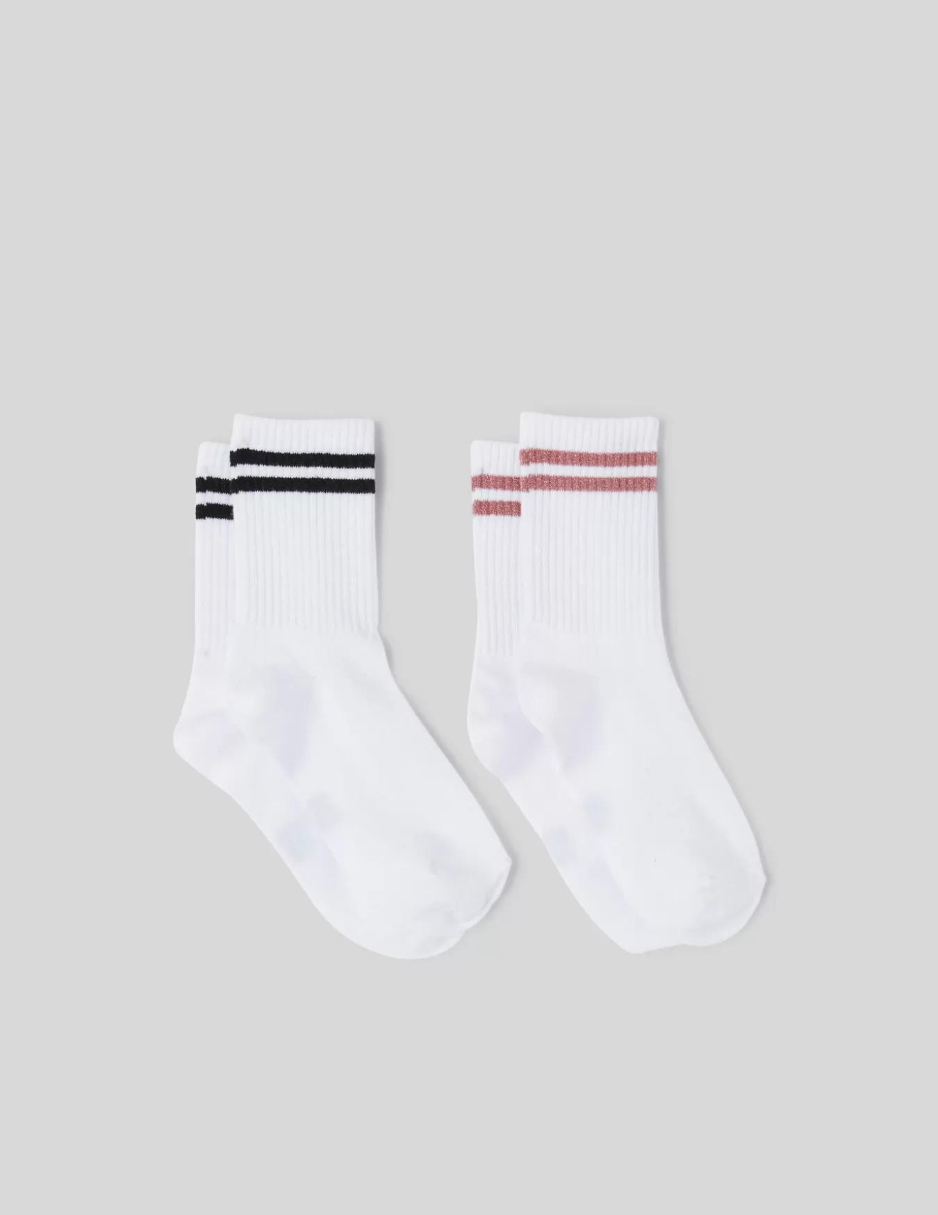 Lot 2 Paires Chaussettes Sport Lurex^BZB Store