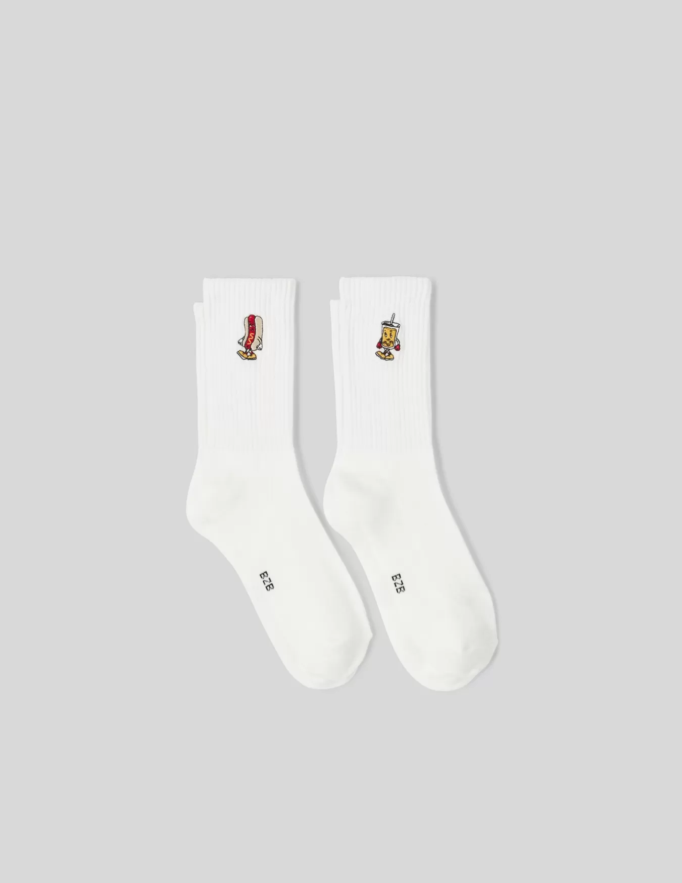 Lot De 2 Paires De Chaussettes Fantaisie Broderie^BZB Cheap