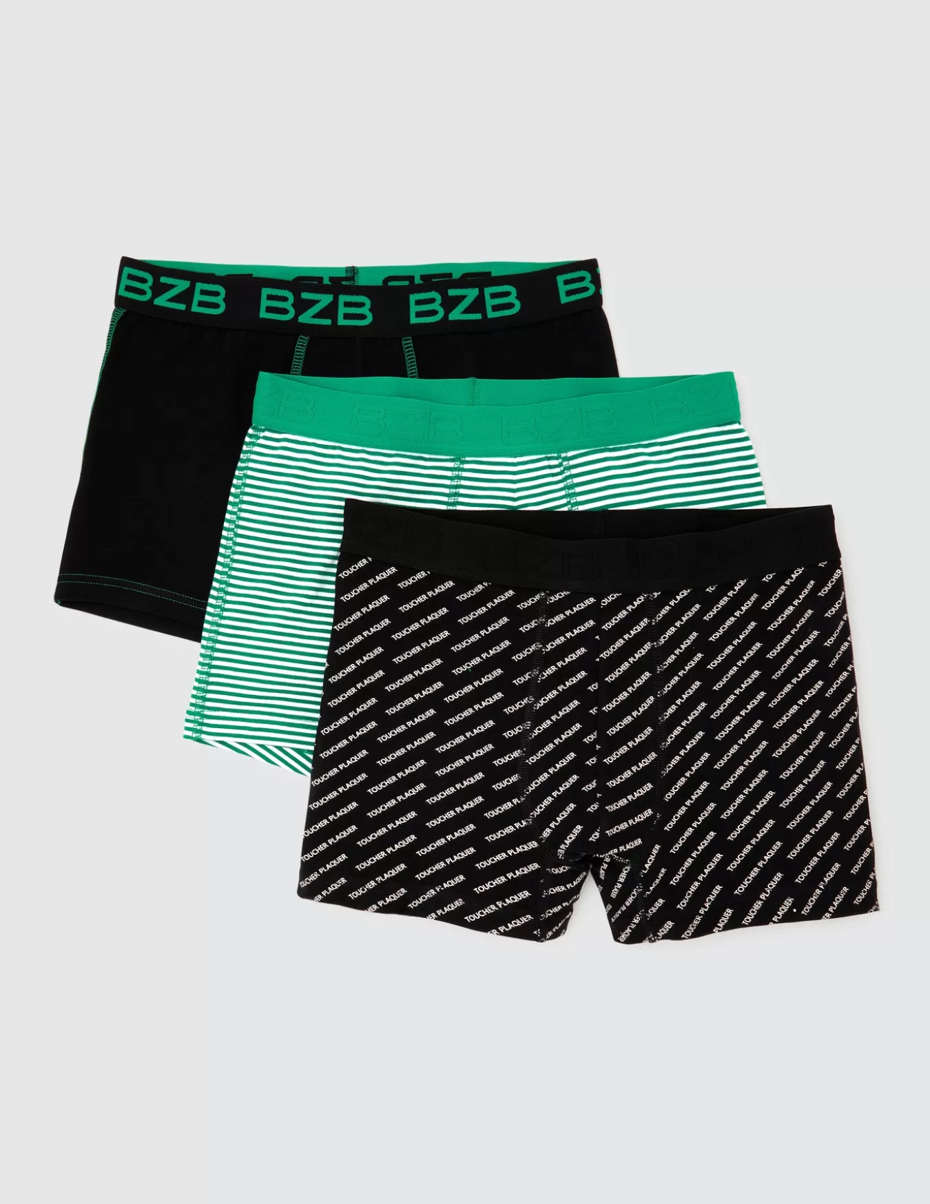 Lot De 3 Boxers Fantaisie Racing^BZB Flash Sale