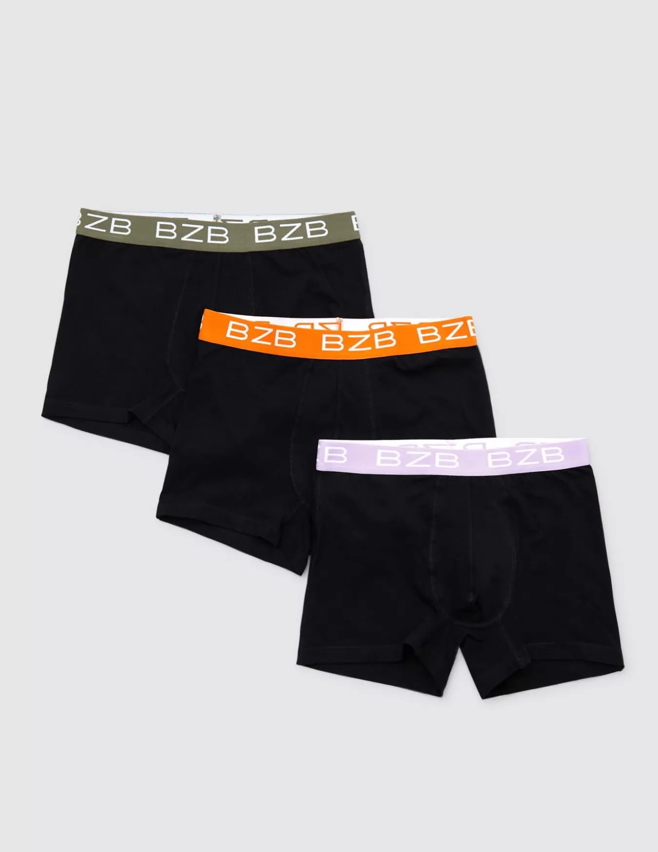 Lot De 3 Boxers Unis^BZB New