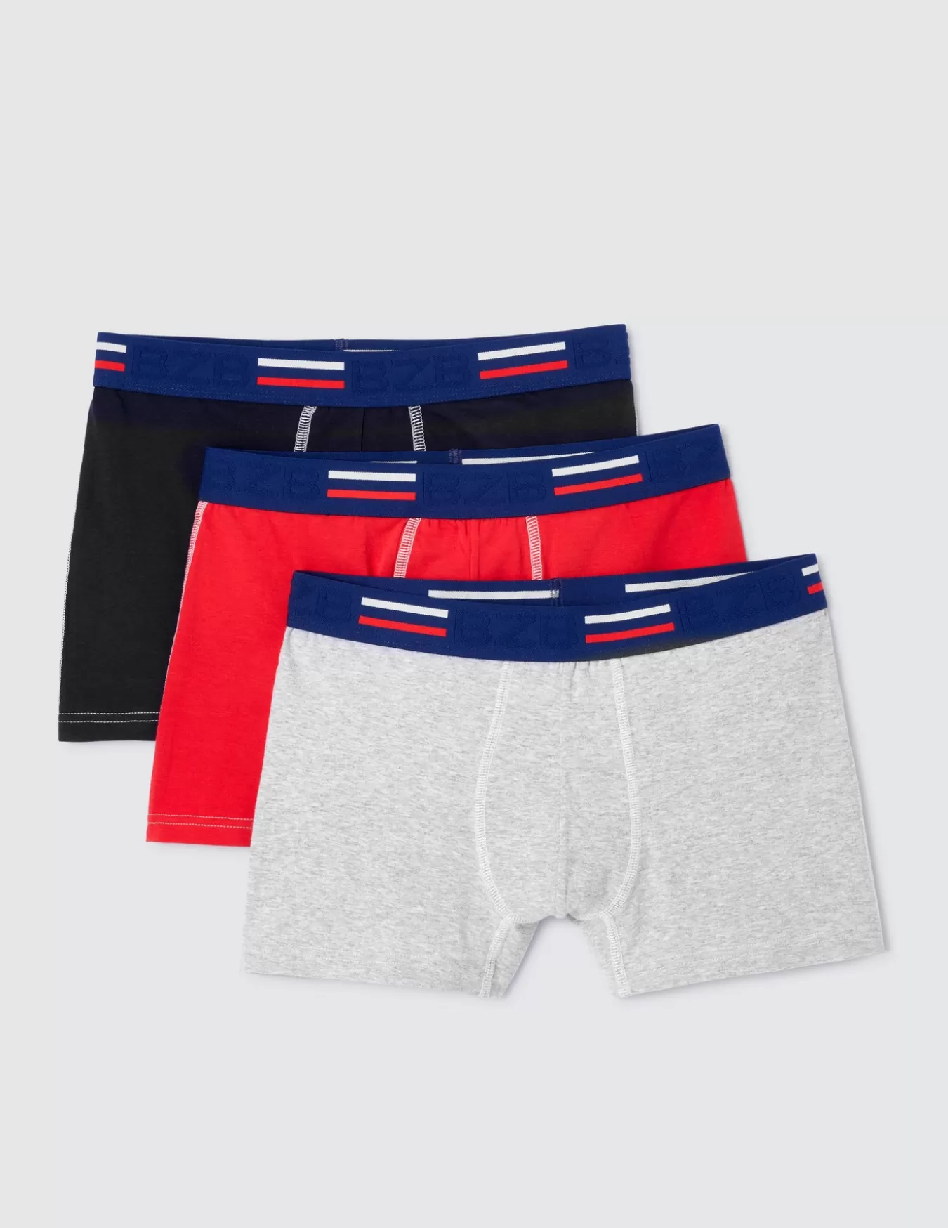 Lot De 3 Boxers Unis^BZB Sale