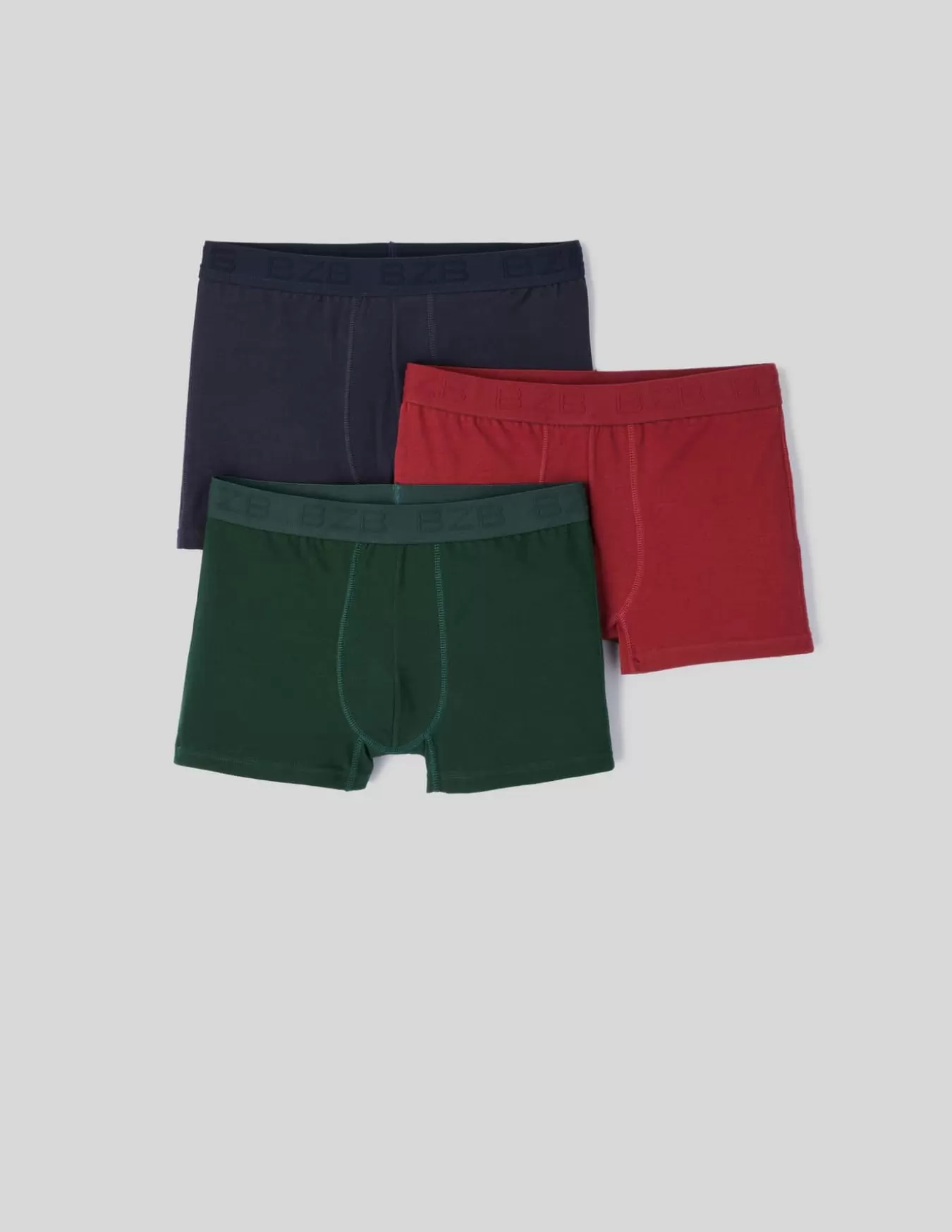 Lot De 3 Boxers Unis^BZB Discount