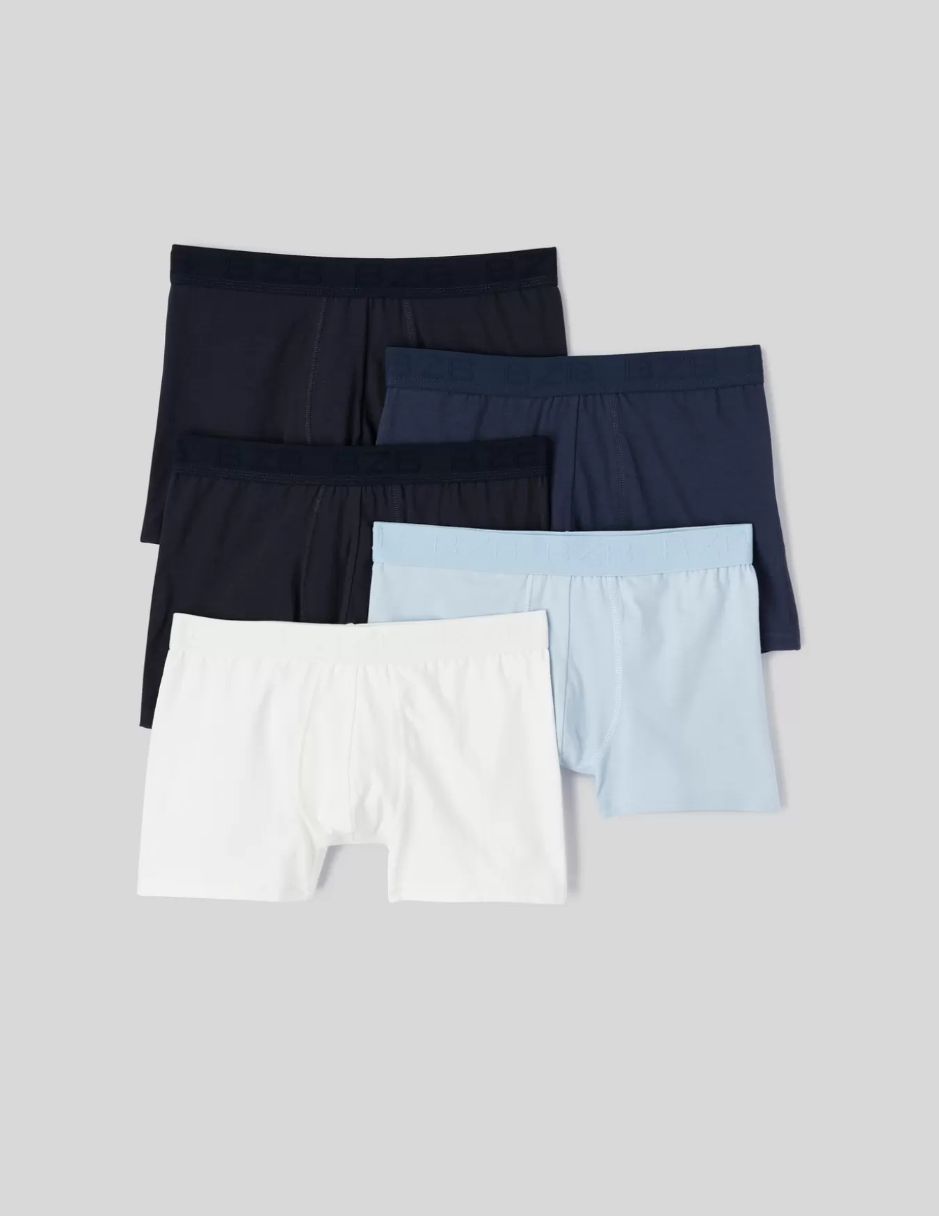 Lot De 5 Boxers Unis^BZB Sale