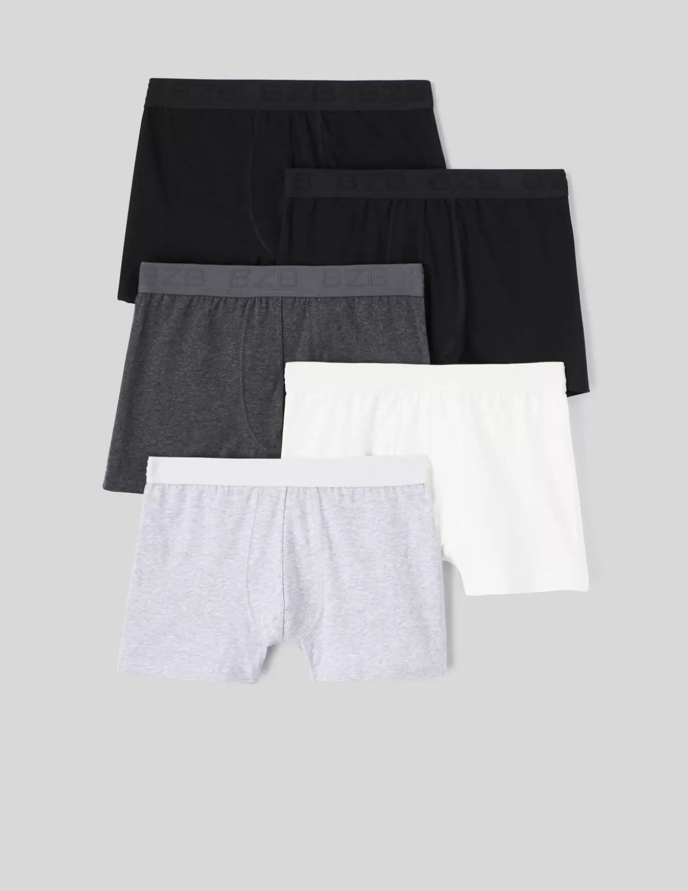 Lot De 5 Boxers Unis^BZB Best