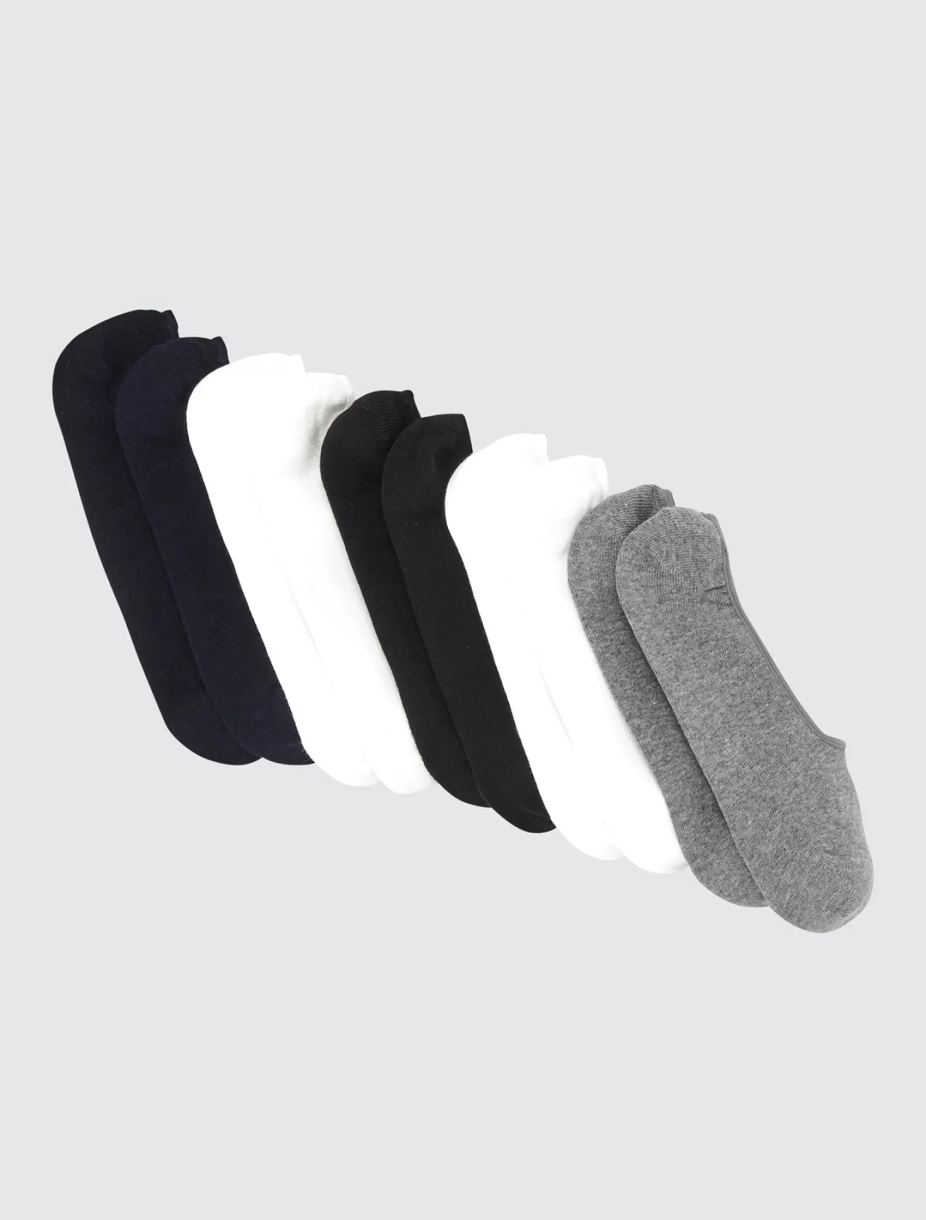 Lot De 5 Paires De Socquettes Invisibles^BZB Shop