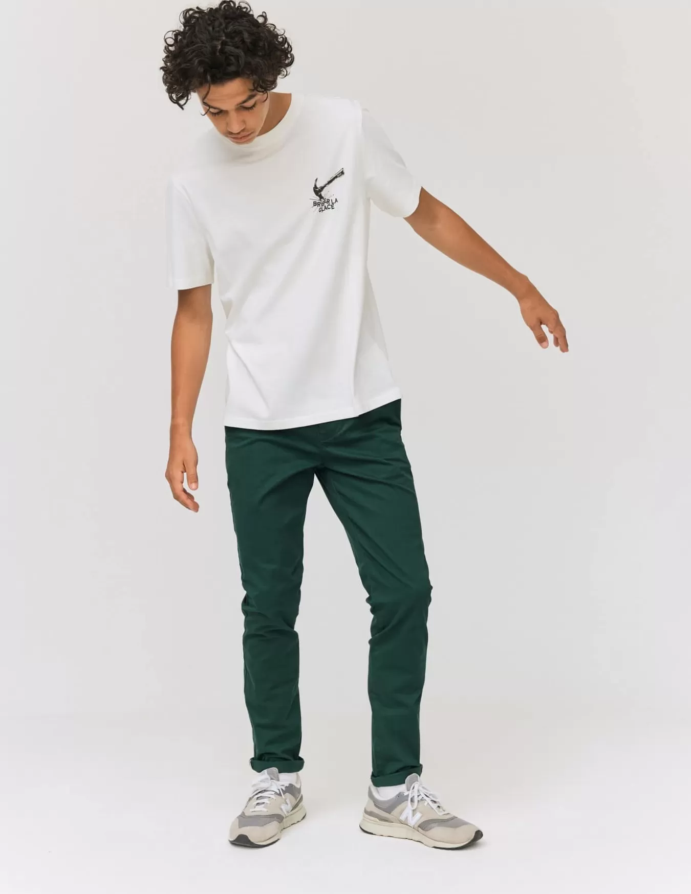 Pantalon Chino Ajusté^BZB Discount