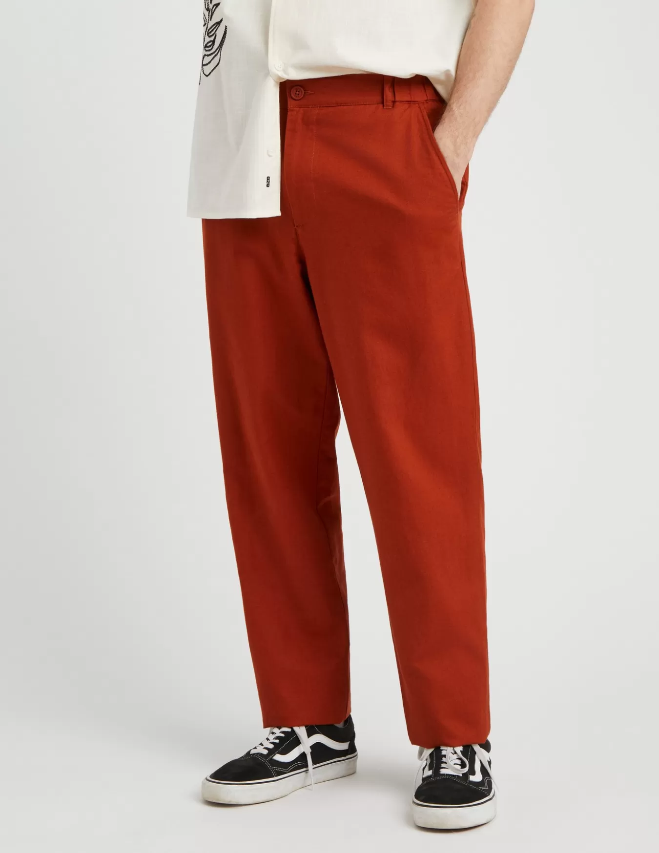 Pantalon De Ville Coton Lin^BZB Sale