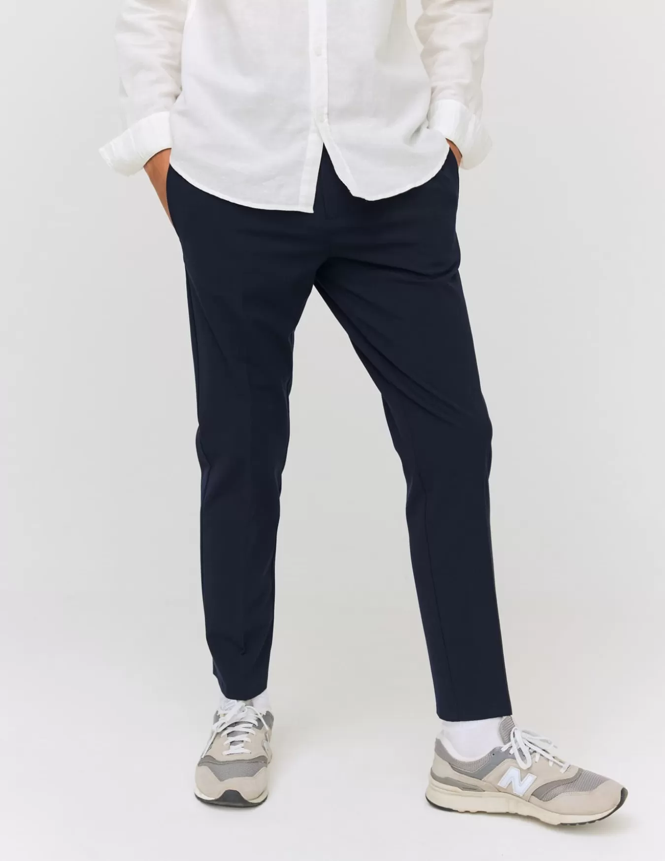 Pantalon De Ville Fluide Uni^BZB Online