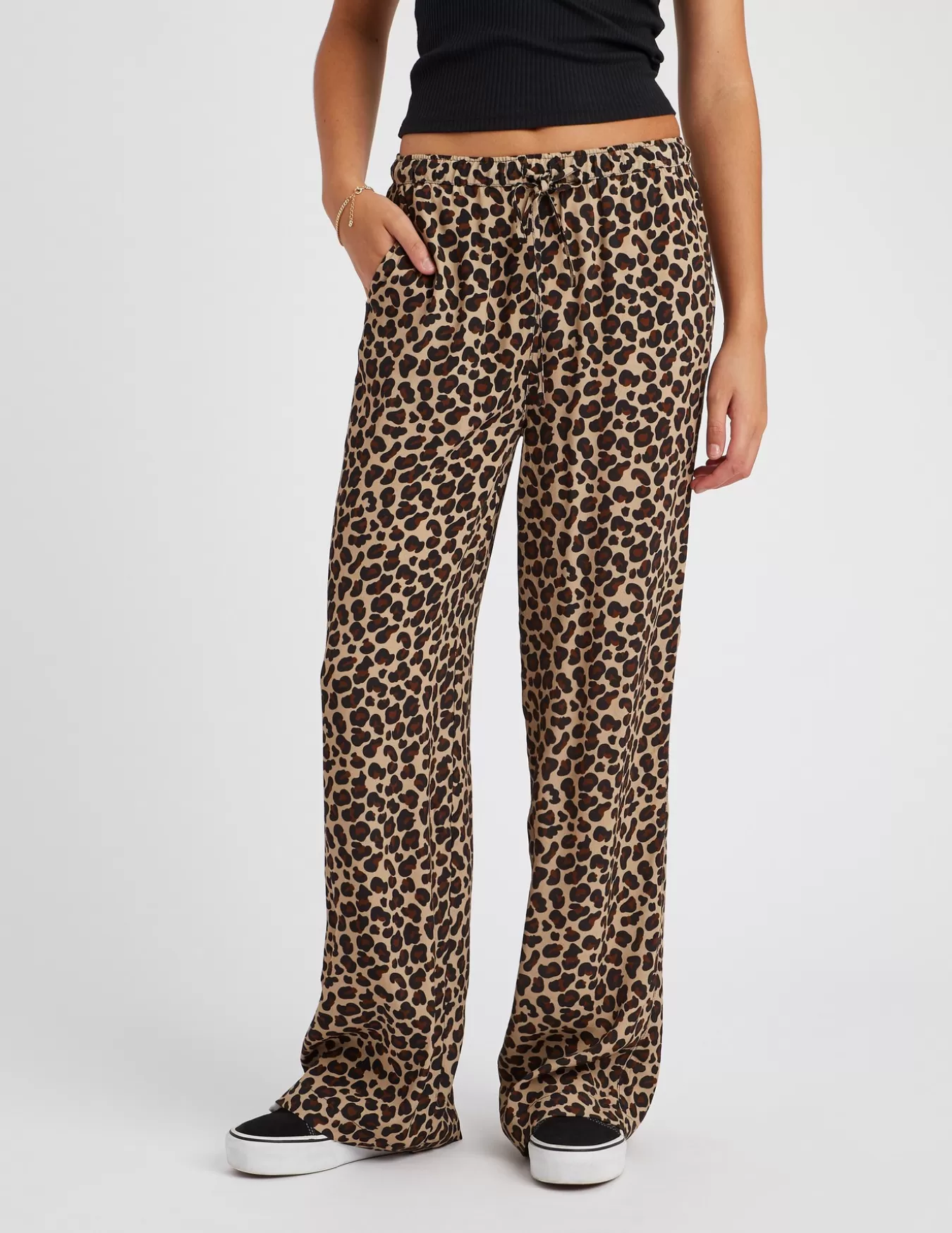 Pantalon Fluide Droit Imprimé^BZB Hot