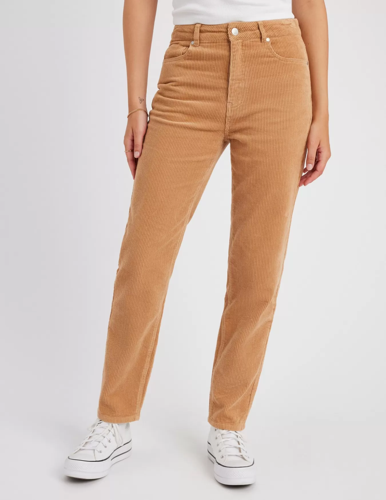 Pantalon Mom En Velours^BZB Cheap