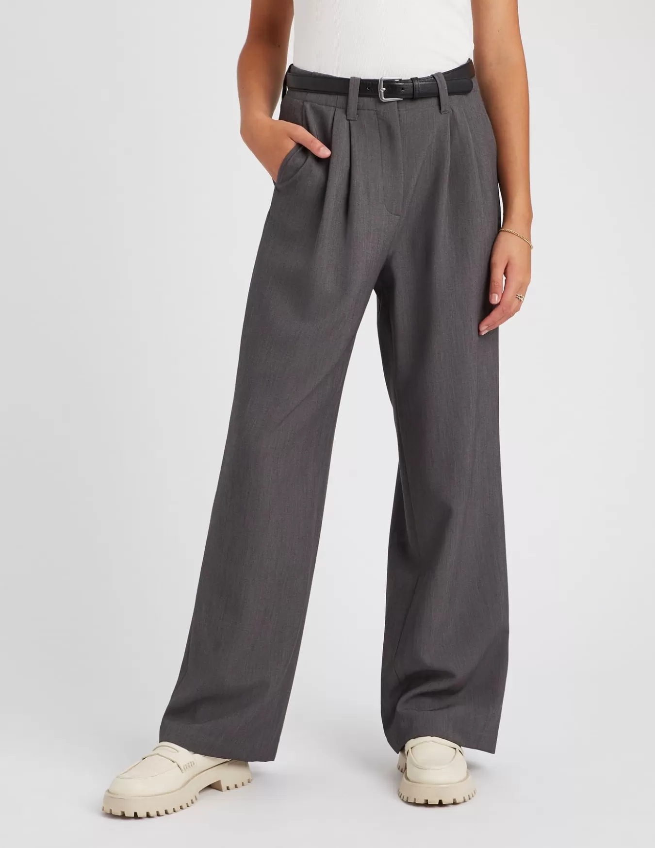 Pantalon Tailleur à Pinces^BZB Discount