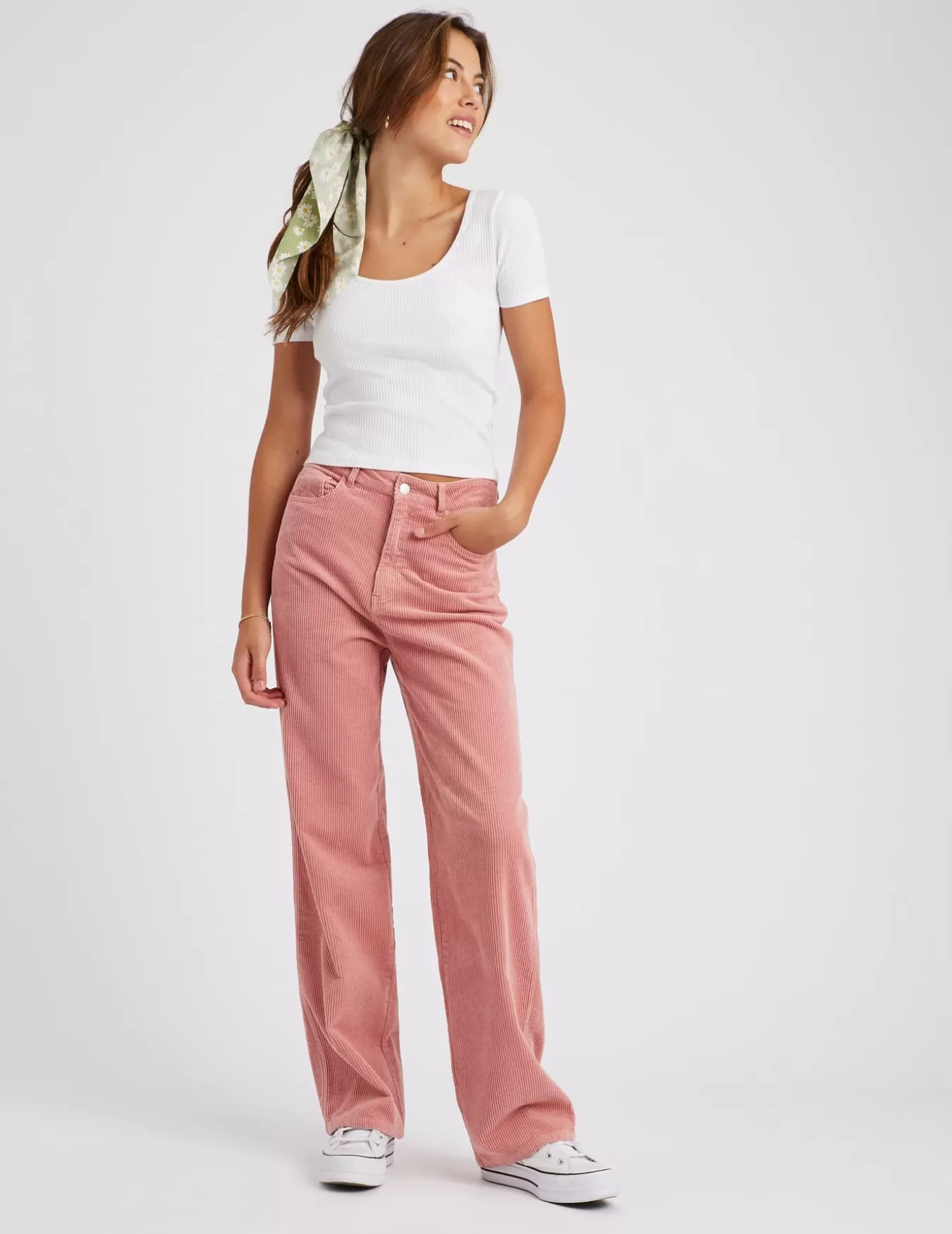 Pantalon Velours Straight^BZB Online