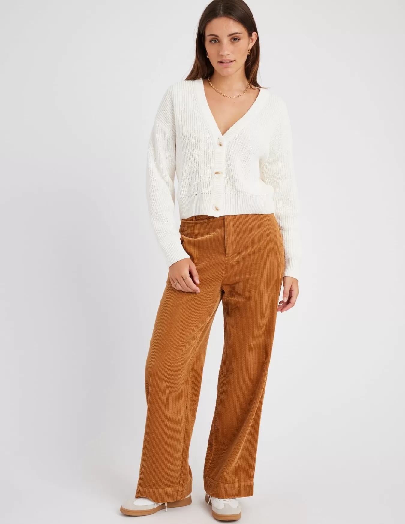 Pantalon Velours Wide Leg^BZB Sale