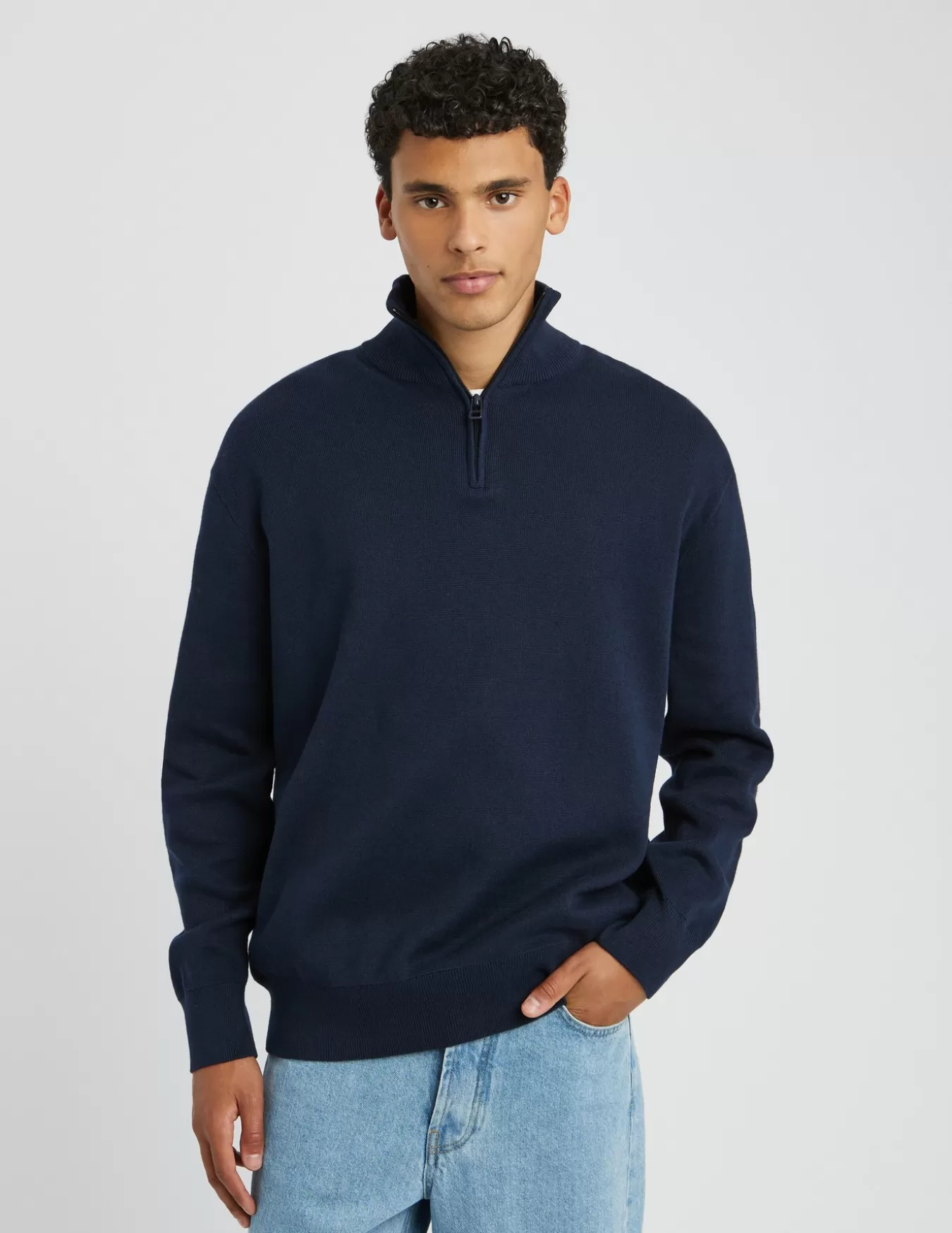 Pull Col Montant Zippé^BZB Best Sale