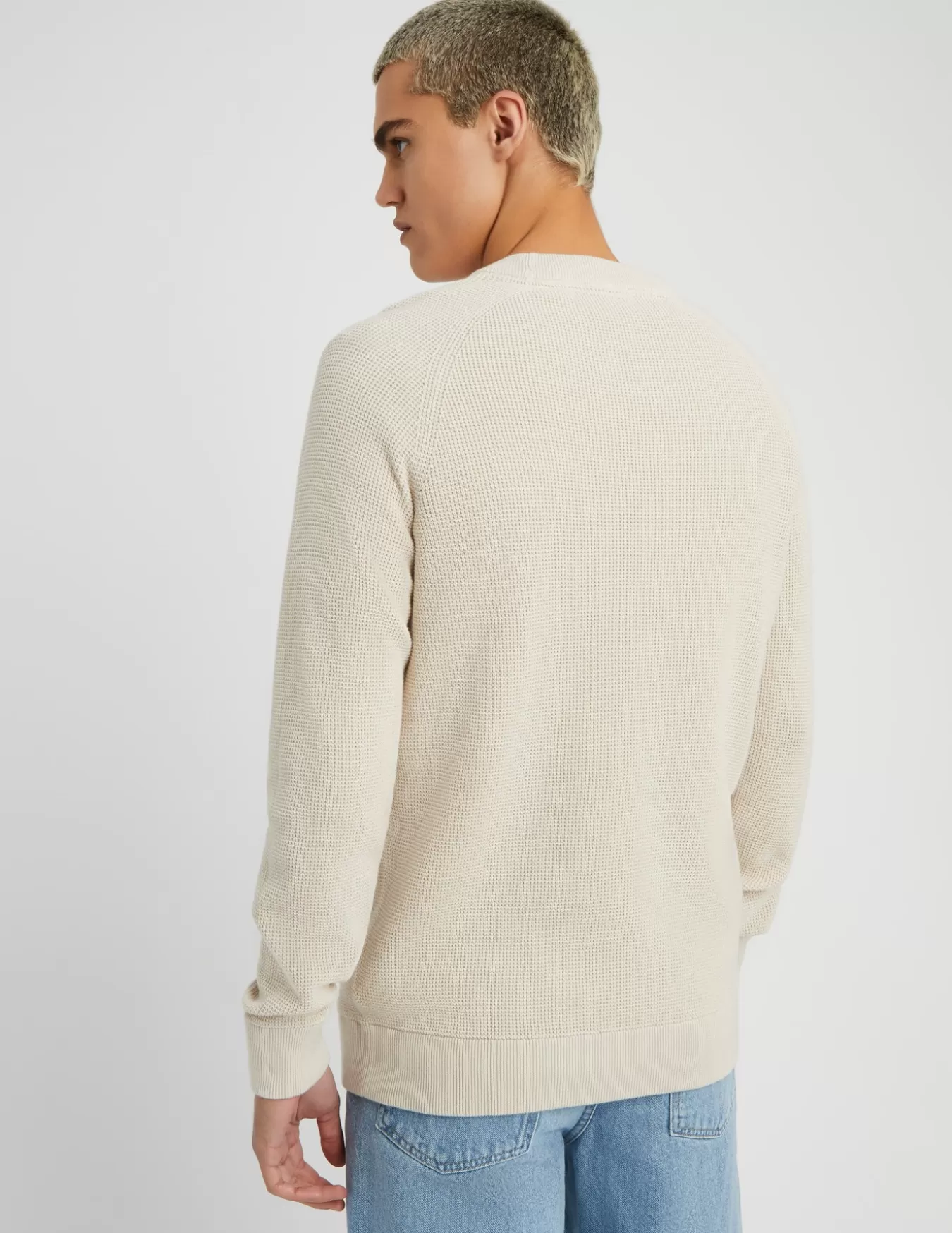 Pull Col Rond En Maille^BZB Shop