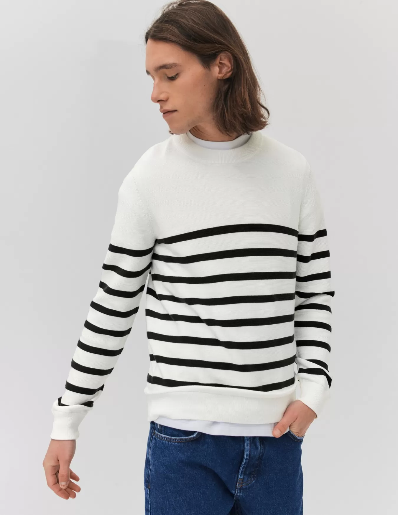 Pull Col Rond Marin^BZB Cheap