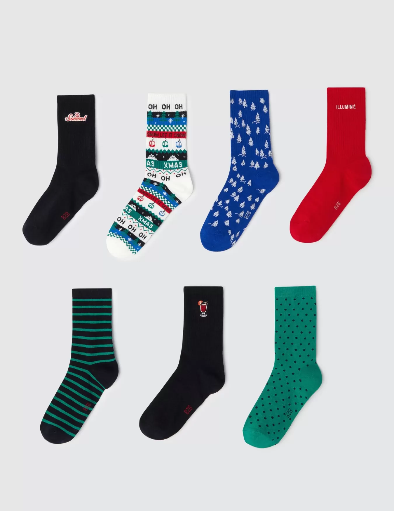 Semainier Cadeau Chaussettes Noel^BZB Online