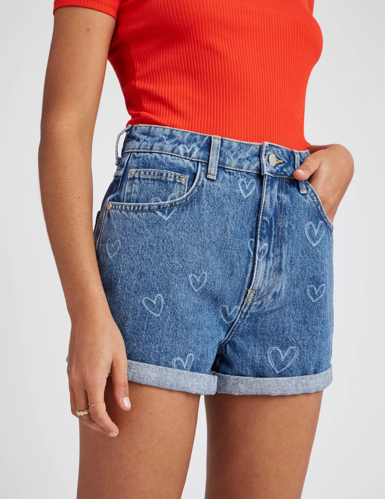 Short En Jean Coeur^BZB Outlet