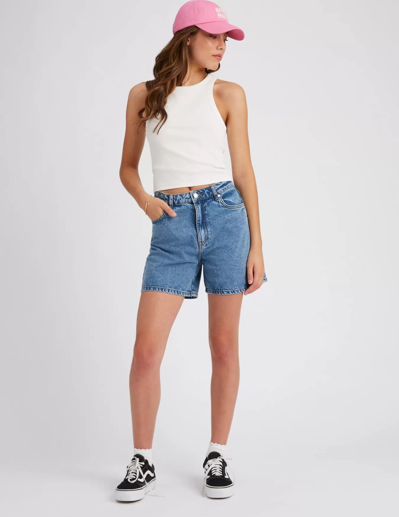 Short En Jean Mom Fit^BZB Flash Sale