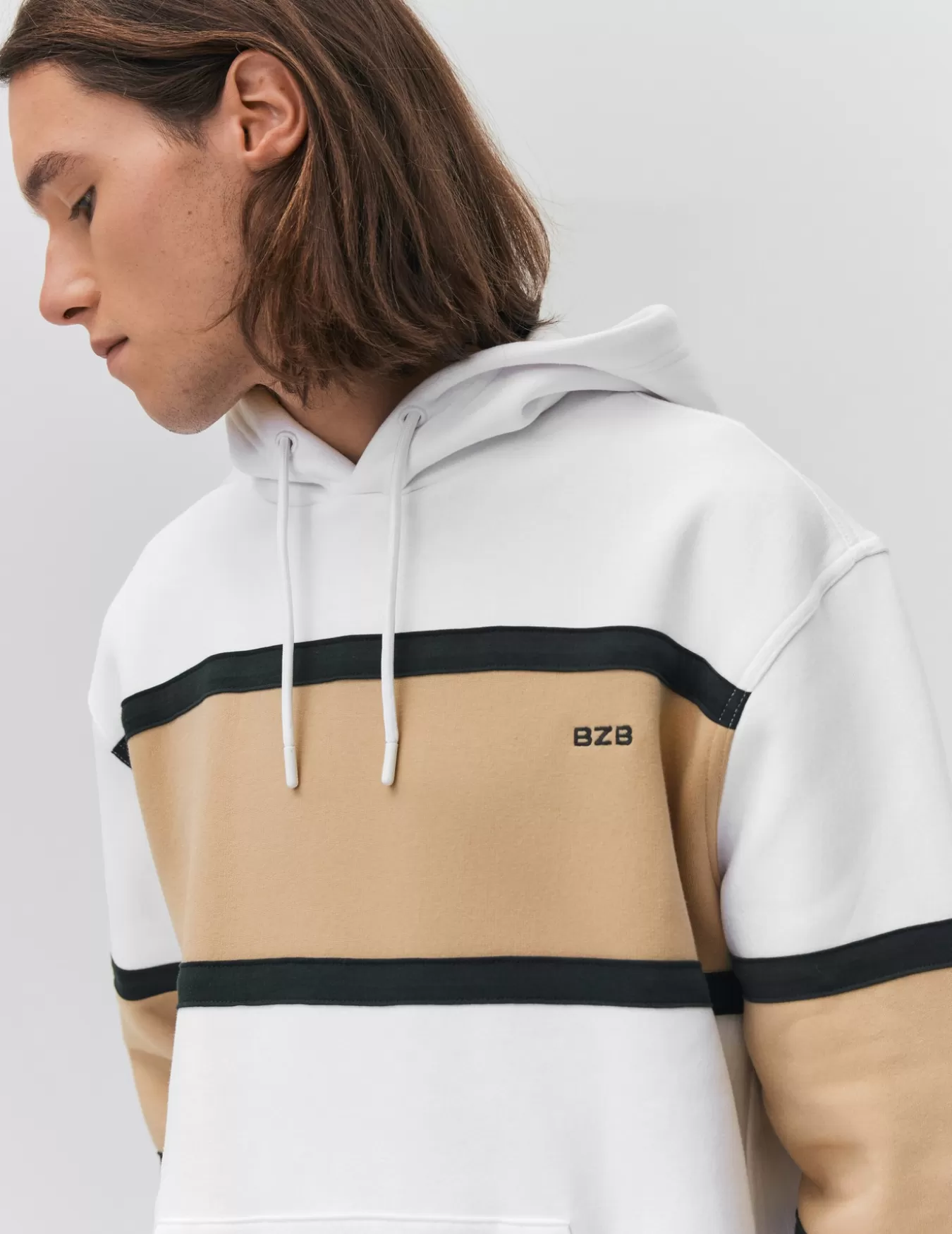 Sweat à Capuche Colorblock^BZB Online