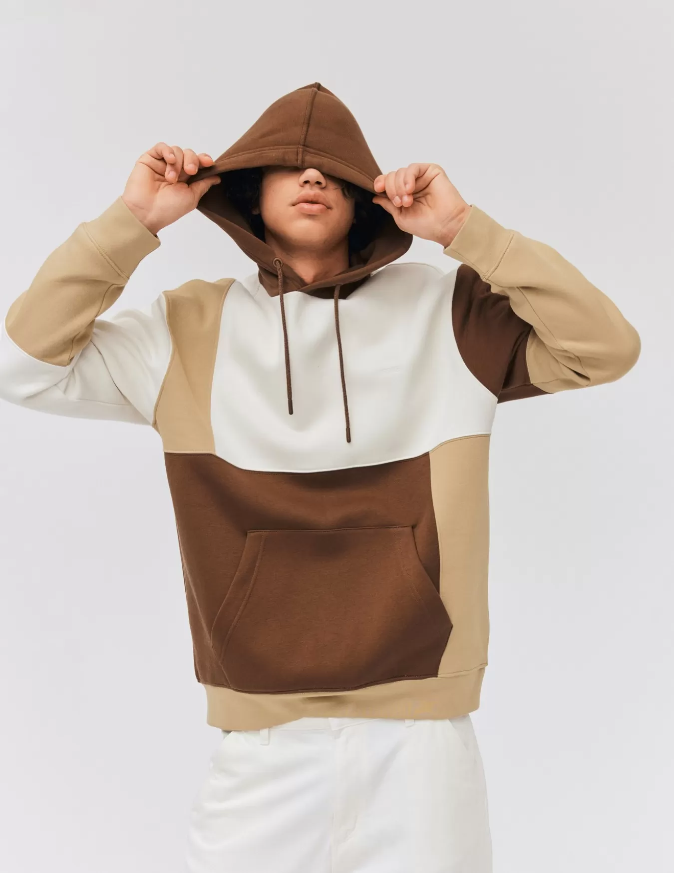 Sweat à Capuche Colorblock^BZB Sale