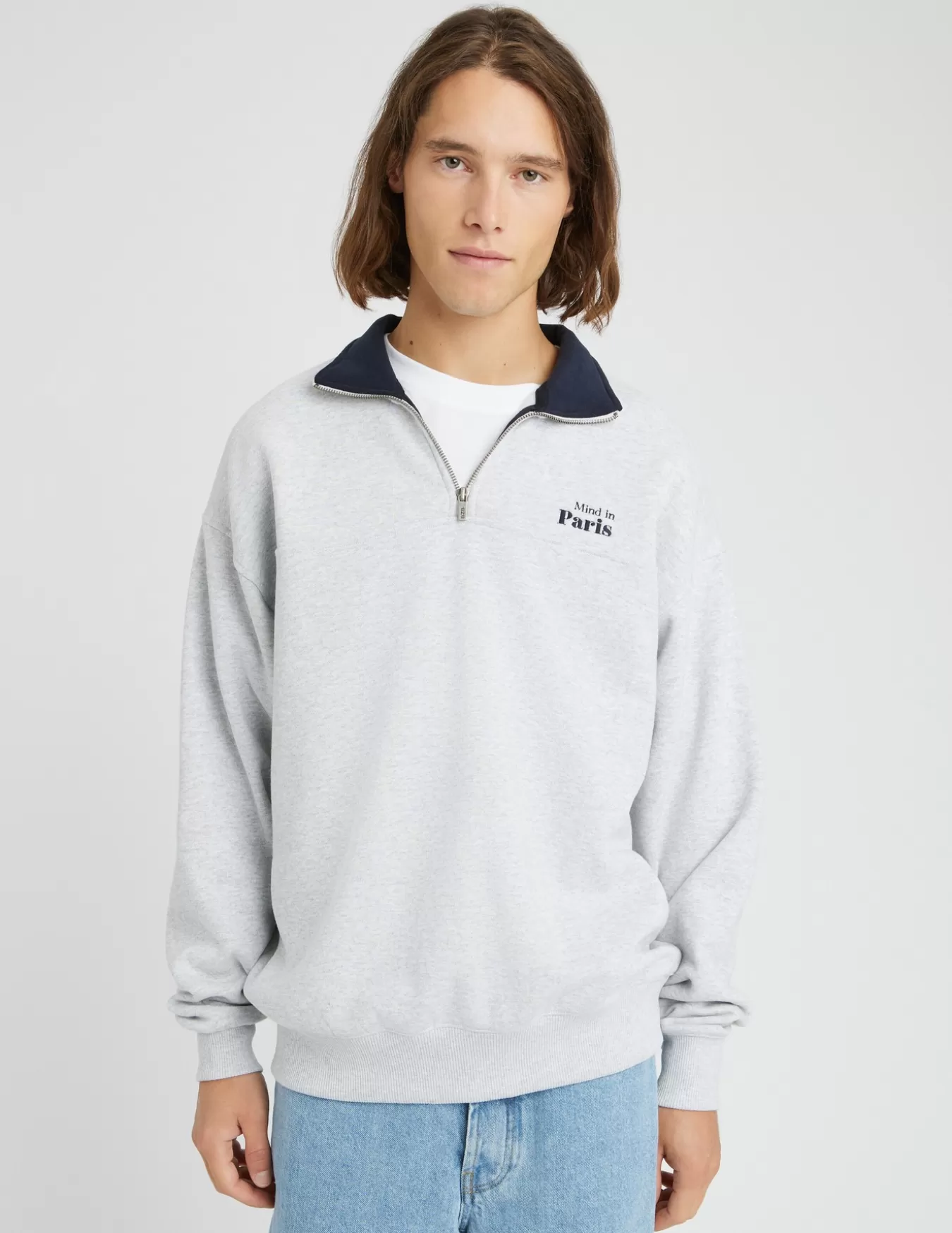 Sweat Col Montant Zippé^BZB Discount