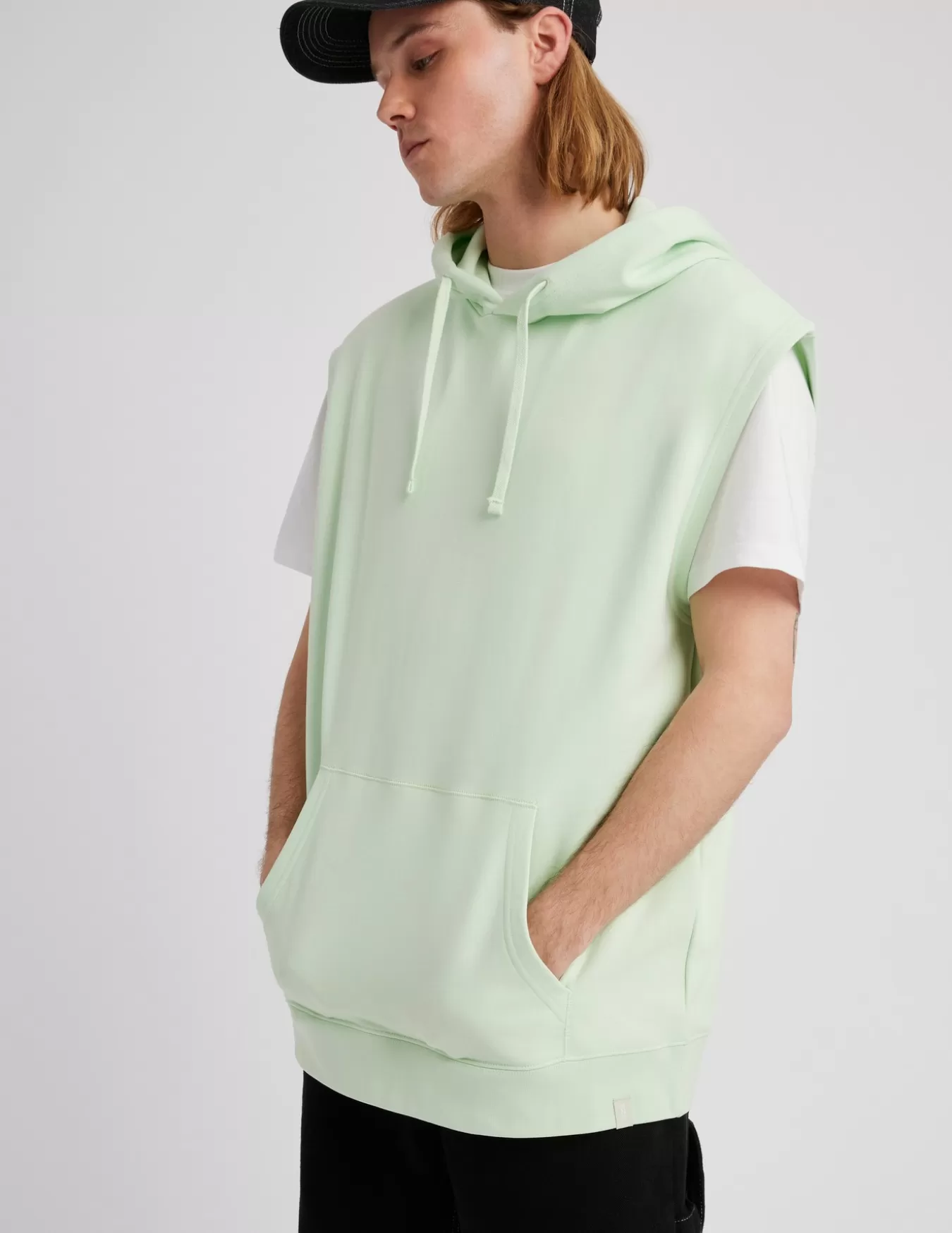 Sweat Sans Manches à Capuche^BZB Clearance