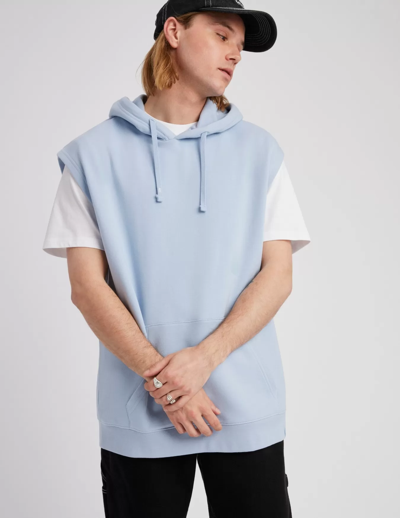 Sweat Sans Manches à Capuche^BZB Flash Sale