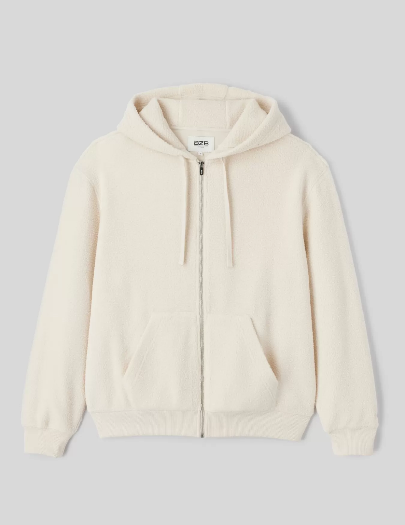 Sweat Sherpa Zippé à Capuche^BZB Hot