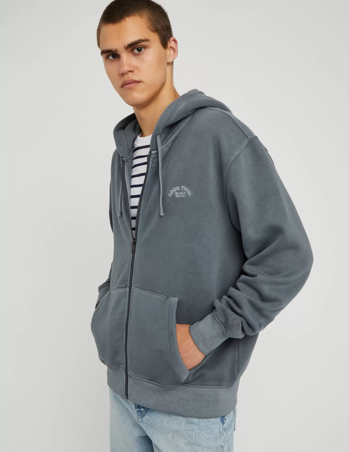 Sweat Zippé à Capuche^BZB Sale